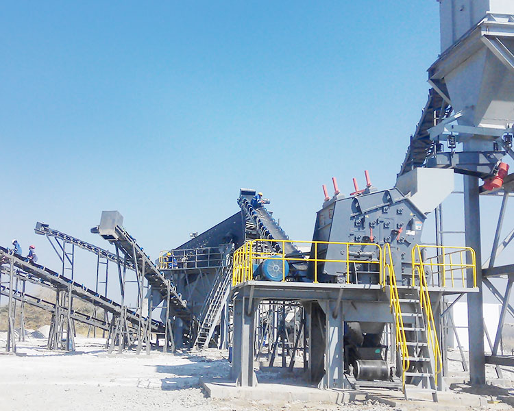 Planta de trituración de caliza de 200t/h en Zambia