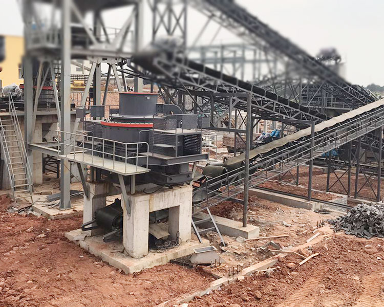 Planta trituradora de guijarros 200 t/h