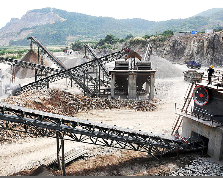 Planta trituradora de granito 350-400 t/h