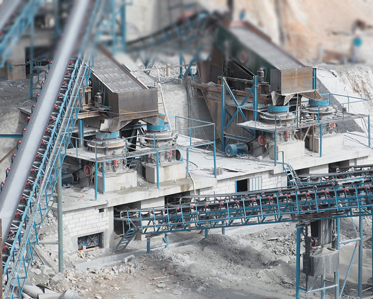 Trituración de piedra caliza 800 t/h