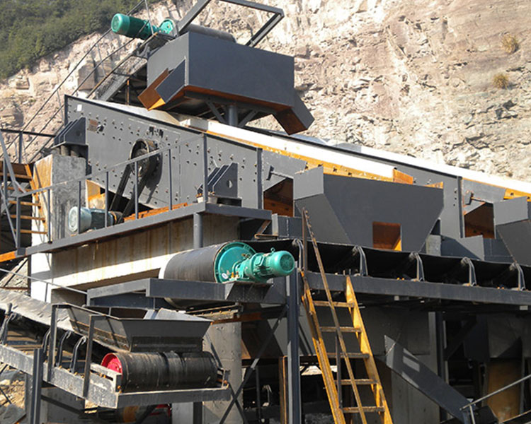 Línea de producción de piedra 60-80 t/h en Perú