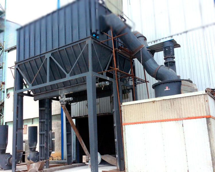 Planta de molienda de calcita